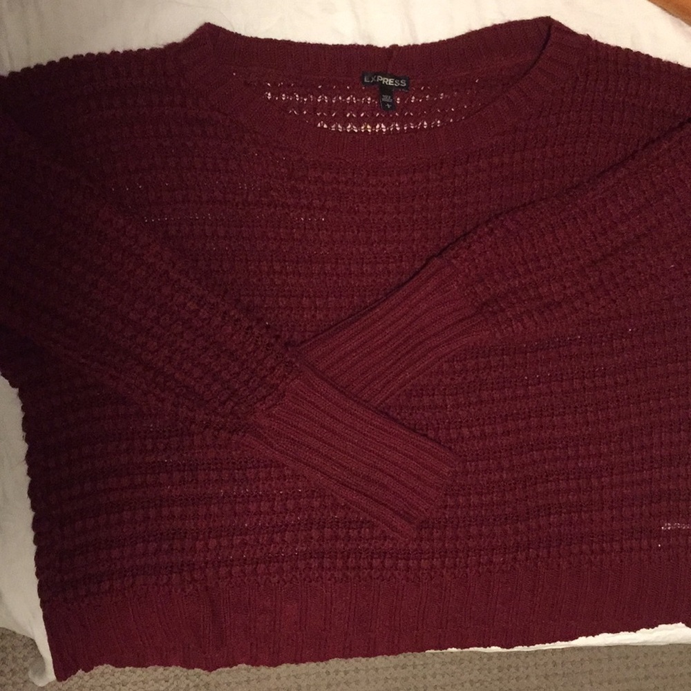 Express knit sweater